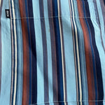 Hugo Boss Men's Multi-Color Striped Button Down Dress Shirt L Cotton Good
