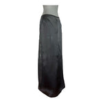 LAFAYETTE 148 Silk Maxi Skirt Black Organza Sheer Circle Women's Skirt Size 12