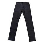 Ann Taylor Loft Charcoal Gray Skinny Jeans Women Size 29/8 Stretch Denim EXC