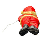 Vintage SANTA Holding a Mouse Xmas Tree Ornament Santa Claus Christmas Ornament