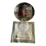 John Wayne American Legend Porcelain Plate 24K Gold Franklin Mint Tanenbaum