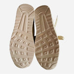 New Metallic Gold Tan White Zip Up Lace Up Bandage Trainers Women’s Size 6