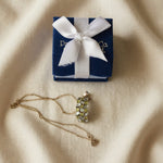 Premadasa 925 Silver Crystal Pendant Necklace Elegant Gift Jewelry