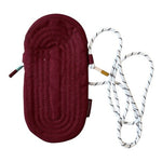 Zimmerman Small Crossbody Bag Phone Sunglasses Case Sling Fabric Pouch Clutch