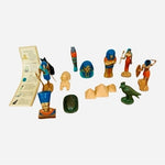 Safari Ltd Ancient Egypt Toob 12pc Mini Figurines Cleopatra Sphinx Educational