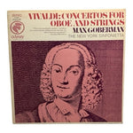 LP Max Goberman, New York Sinfonietta - Vivaldi: Concertos For Oboe And Strings