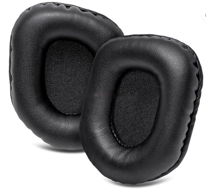 Replacement Foam Ear Pads Cushions Headphone Bulk Pack 10 Pairs Black 3x2.5" New