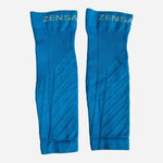 Zensah Compression Leg Sleeve XS/S Blue Athletic Calf Support Shin Splint Relief