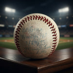 Vintage '93 Little League Game Used Baseball 1st Game Winning Ball Monroe League