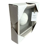 NEW Coastal Shadow Box 9" Sea Urchin Shell Wall Art Beach Nautical Decor White