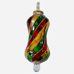 Christmas Ornament Drop Handblown Glass Christmas Ornament Xmas Ornament Art