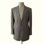 Jhane Barnes Alex Sebastian Men's Brown Gray Blazer 40R 2-Button $299 Retail EXC