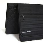 Unisex PRIORITY Black Nylon Crossbody iPad Travel Everyday Bag NWT