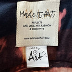 MADE IT ART Women's Multicolor Boyfriend Flannel Shirt Size S VG
