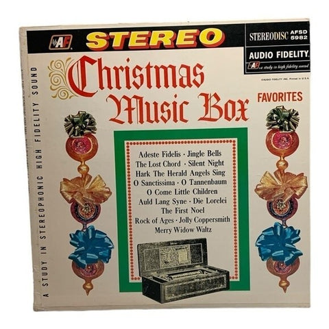 LP Christmas Music Box Favorites Vinyl Record