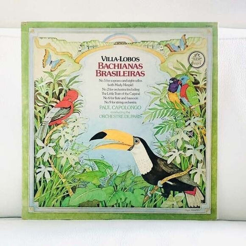 LP Villa-Lobos / Paul Capolongo, Orchestre De Paris ‎– Bachianas Brasileiras