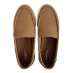 Goodfellow & Co Men’s Tan Leather Casual Loafers Slip-On Shoes Size 7