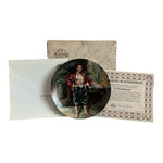 Vintage 1985 Knowles A Puzzlement Plate King & I Yul Brynner 8.5 NIB Certificate