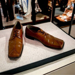 Stacy Adams Brown Leather Oxford Split Cap Toe Lace Up Dress Shoes Men Size 12