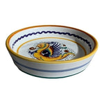 Sur La Table Dragon Print Ceramic Bowl Coaster 5.5" Multicolor Serving Dish New