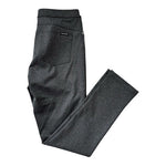 DKNY JEANS Dark Gray Stretch Pull On Pants Women M 30" Inseam Mid Rise Fitted G+