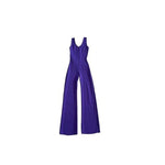 Weissman Girls Purple Dance Jumpsuit Size Small Costume Performance Outfit