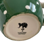 Global Design Connections Kate Williams Christmas Mug Polka Dot Bow 10oz Ceramic
