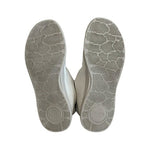LUSSO CLOUD Jet Matte White Men’s Slip-On Waffle Canvas Shoes Size 13