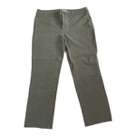 Chico's Women's Olive Darb Cropped Jeans Size 6 (0.5) Mid Rise Stretch Cotton VG