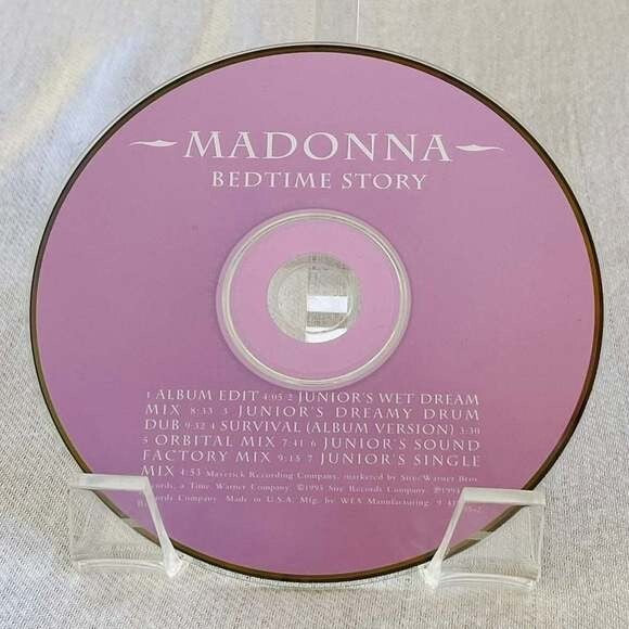 CD Madonna - Bedtime Story