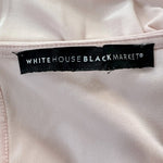 WHITE HOUSE BLACK MARKET Light Pink Sequin Tank Top Women Medium Sleeveless VG