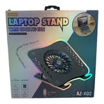 Laptop Stand with Cooling Fan 10-17" Adjustable Foldable Portable ABS NIB
