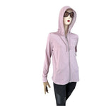 32 Degrees Women's Dust Rose Pink Zip Hoodie Size M Long Sleeve Sweatshirt EXC