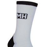 3 Pair MADE HERE Rawley Classic Crew White Black Cotton Unisex Socks Sz S/M NWT
