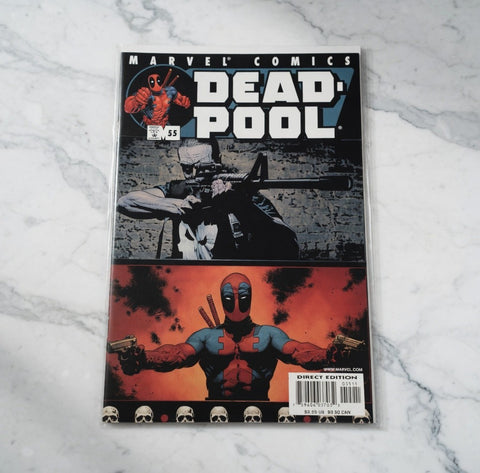 Marvel Comics Deadpool #55 vs Punisher Part 2 Split Cover Direct Edition NM New