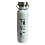 Haus Labs Lady Gaga White Stainless Steel Insulated Water Bottle New in Box