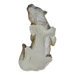 Cougar Puma Statue 5" Sandcast Hand Painted Hunting Pose Wildlife Figurine