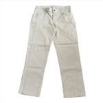 SONOMA Beige Cotton Stretch Jeans Women Size 8 Mid Rise Ankle 27" Inseam VG