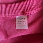 ROXY Burgundy DryFlight Nylon Seamless Long Sleeve Surf Rashguard Womens Sz M/L