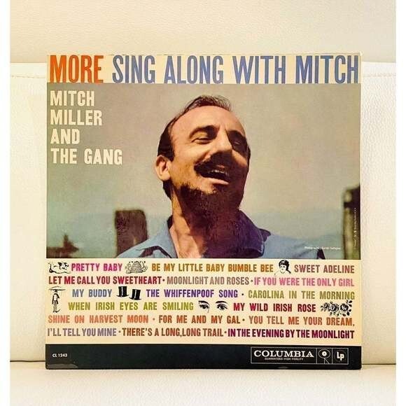 LP Mitch Miller And The Gang - More Sing Along with Mitch Vinyl Record