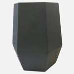 Crate & Barrel Hexogen Concrete Wine Cooler Chiller 7 Geometric Grey Utensil Pot