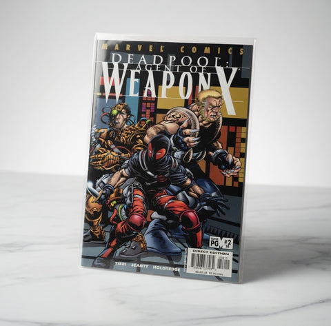 Marvel Comics Deadpool Agent of Weapon X #2 Issue 58 Tieri Jeanty NM New