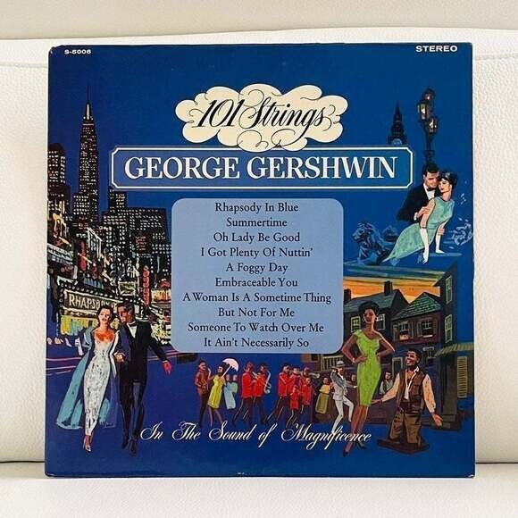 LP 101 Strings - George Gershwin Vinyl Record