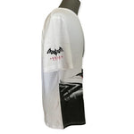 BATMAN Arkham City Graphic T-Shirt Cotton White Men’s XL Superhero Tee NIB