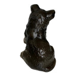 HOMCO German Shepherd Puppy Figurine 8828 Ceramic Dog Statue Vintage 3" Cute Dog