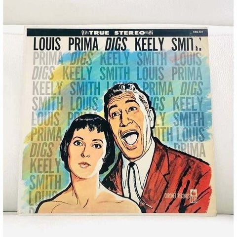 LP Louis Prima Digs Keely Smith Vinyl Record