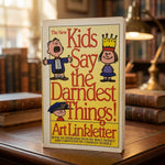SIGNED Kids Say the Darndest Things Art Linkletter Autographed VG Vintage