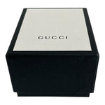 Authentic GUCCI Empty Gift Box Black White Italy w/ Care Booklet 3.5x2.5x4" VG