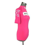 OXBOW Women's Pink Lycra Surf Performance Tee Size S Dri-FIT Athletic Shirt EXC