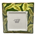 Sweet Olive Designs Jane Adams 3 PC Square Bowl Set 6 Tropical Floral Ceramic VG